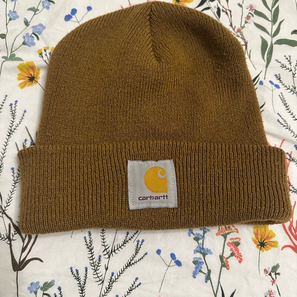 Carhartt Tan Knit Beanie